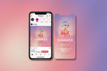 Summer Party Instagram Set