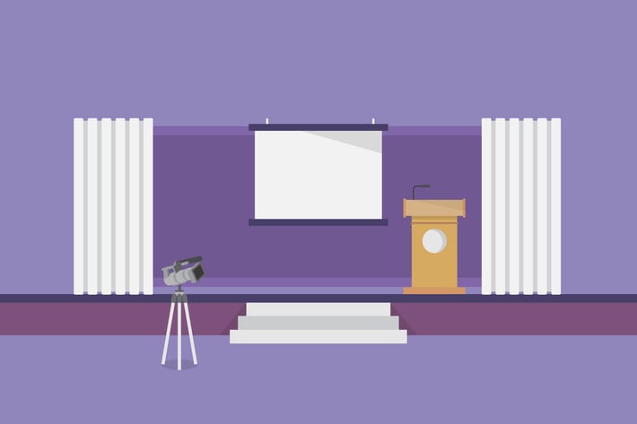 Conference - Illustration Background