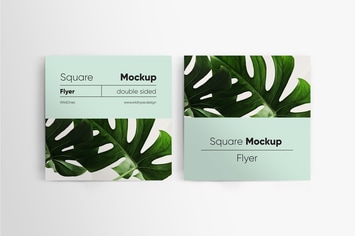 Square Flyer Mockup