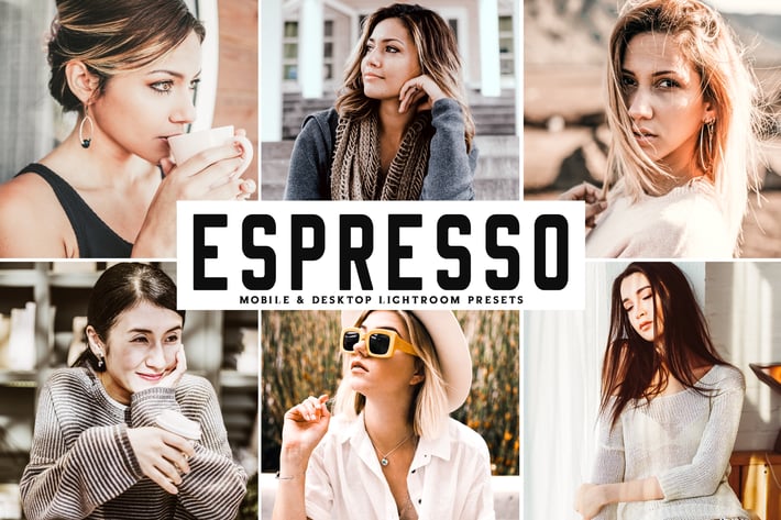 Espresso Mobile & Desktop Lightroom Presets