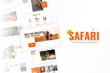 Safari Zoo Multipurpose PowerPoint Template