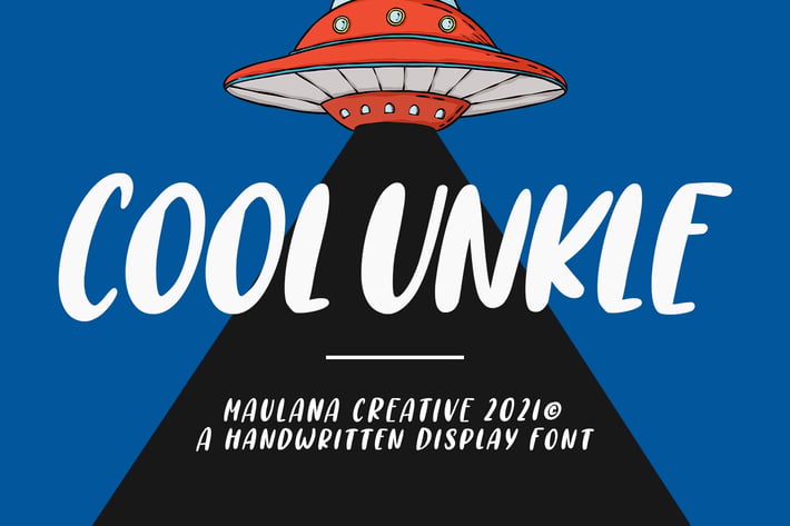 Cool Unkle Handwritten Display Font