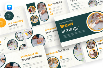 Brand Strategy Keynote Presentation Template