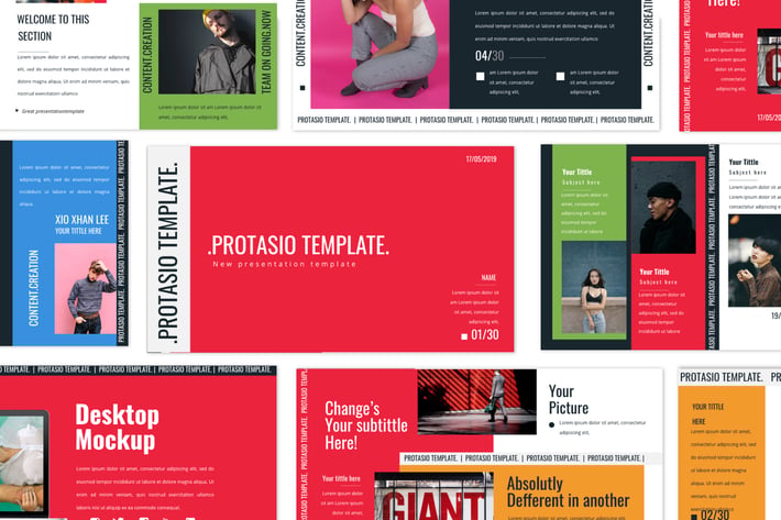 PROTASIO. - Pastel Keynote Business Company