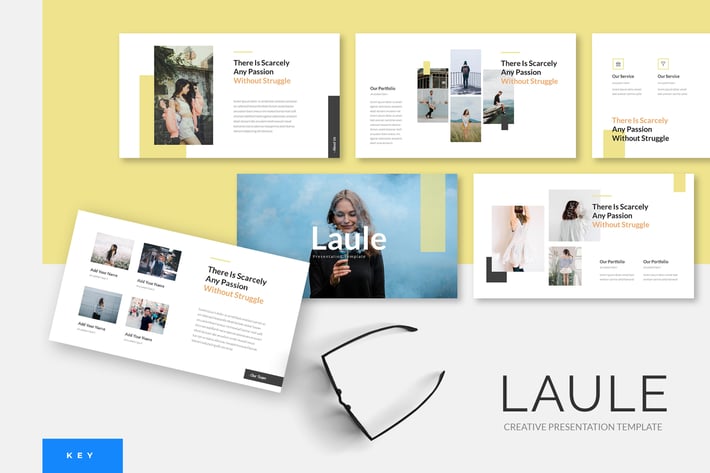 Laule - Creative Keynote Presentation Template