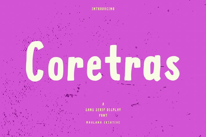Coretras Handwritten Sans Font