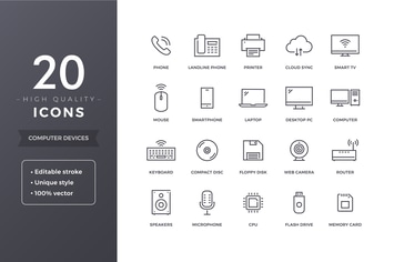 Computer Devices Icons