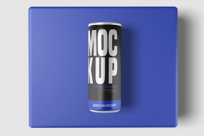 Beer Can Mockup V2