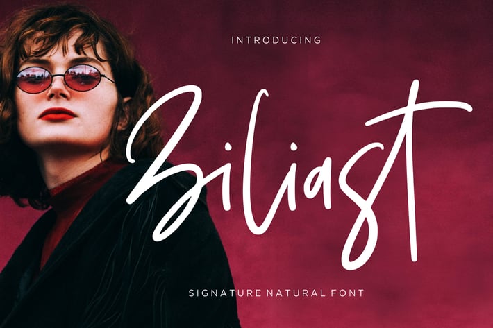 Ziliast Signature Business Font