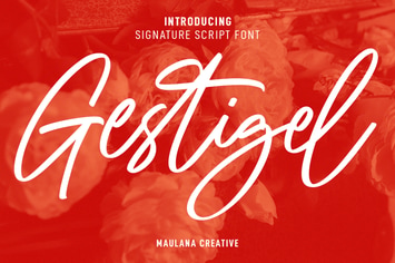Gestigel Signature Script Font