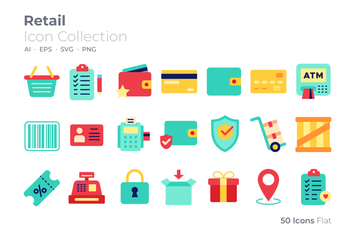 Retail Color Icon