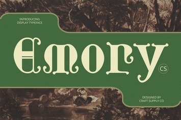  Emory – Gothic Uncial Font