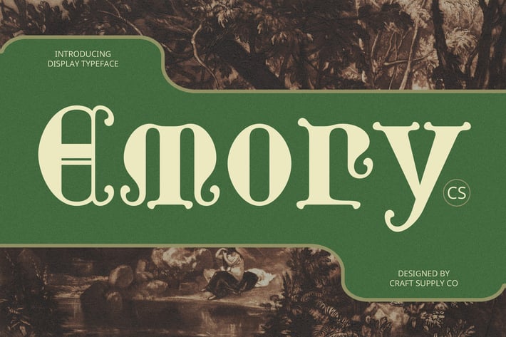  Emory – Gothic Uncial Font