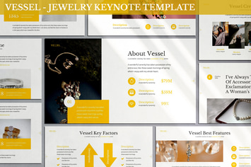 Vessel - Jewelry Keynote Template