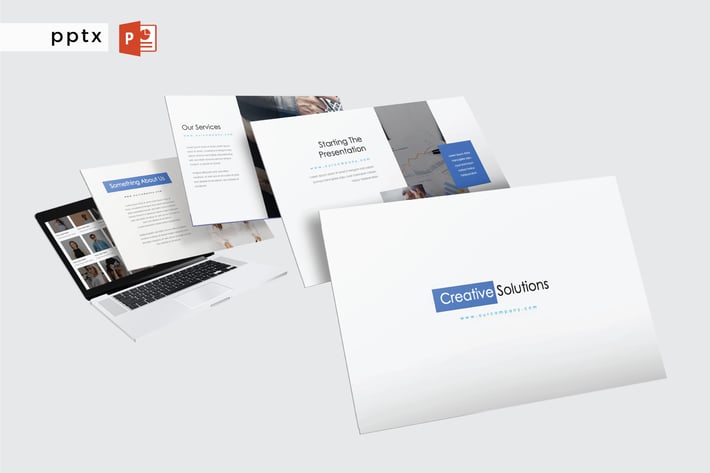 CREATIVE SOLUTIONS - Powerpoint V572