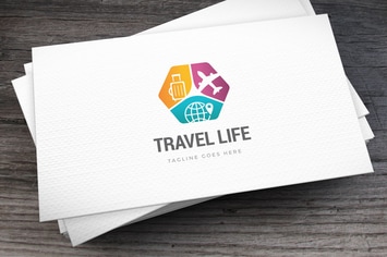 Travel Life Logo Template