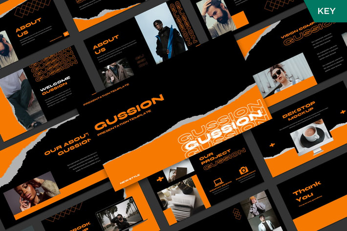 Gussion Keynote Template