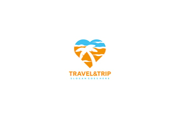 Travel and Trip Logo