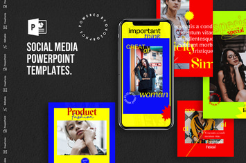 Social Media PowerPoint Template