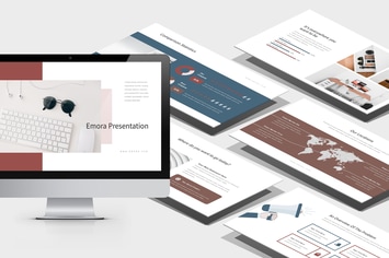 Emora : Startup Pitch Deck Powerpoint