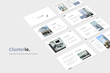 Clusterio - Real Estate Keynote Template