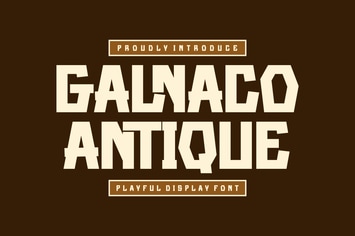 Galnaco Antique - Modern Sans Font