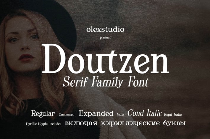 Doutzen - Modern Serif