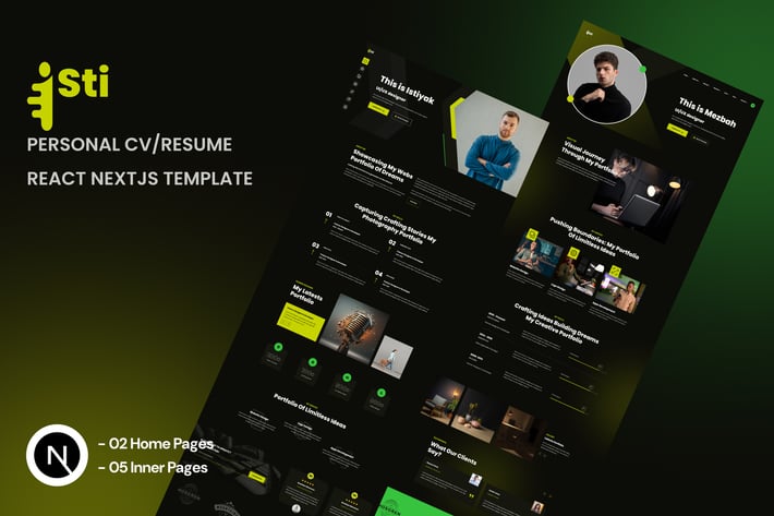 Isti - Creative Portfolio React NextJS Template
