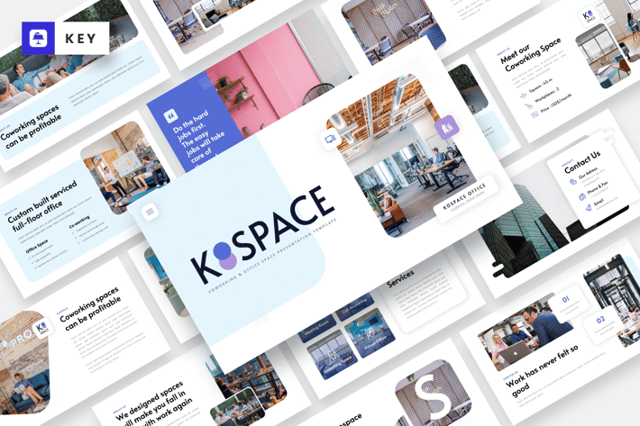 KOSPACE - Coworking & Office Keynote Template