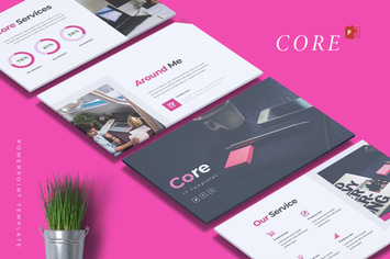 CORE - IT Company Powerpoint Template