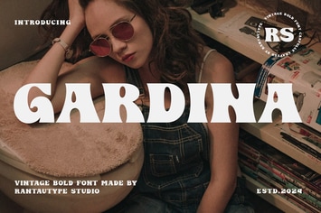 Gardina Bold Vintage Font