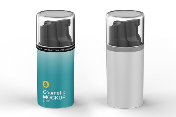 Spray Bottle Mockup