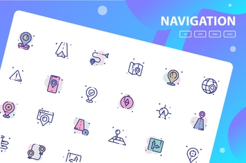 Navigation Icon Pack