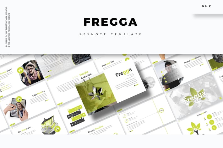 Fregga - Keynote Tempalate