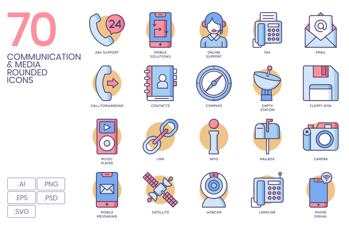 Media Icons