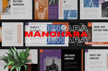 Manohara - Powerpoint Template