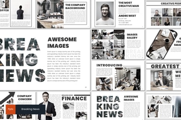 Breaking News - Powerpoint Template