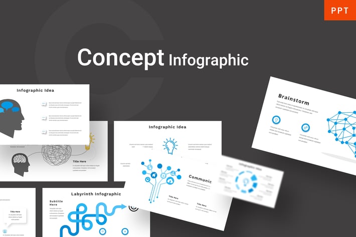 Concept Infographic Powerpoint Template