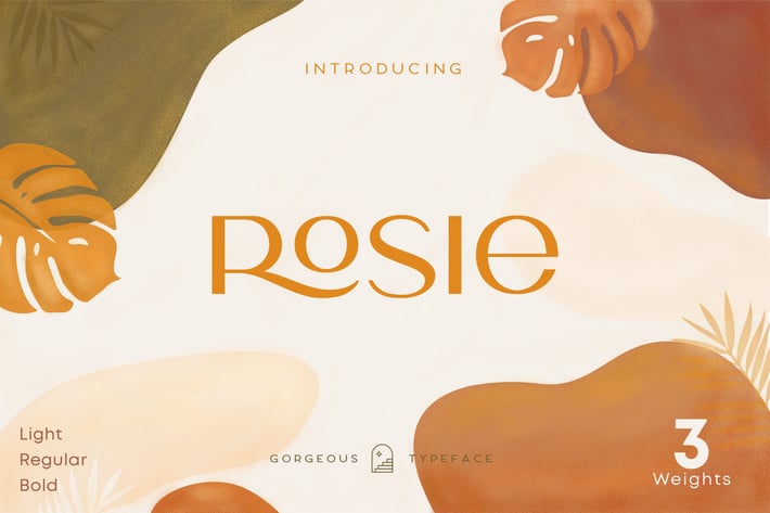 Rosie Sans - Gorgeous Typeface