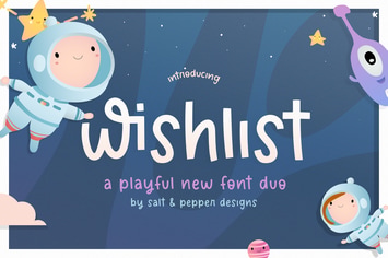 Wishlist Font Duo