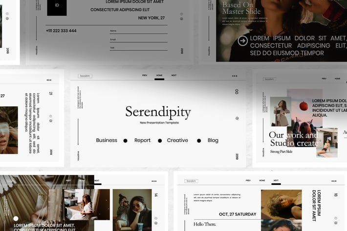 Serendipity - Modern Fashion Design Keynote 