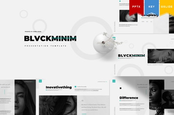Blvckminim | Presentation Template