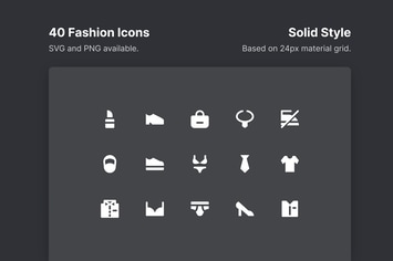 Fashion Icons - Solid Style