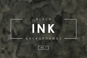 Black Ink Backgrounds Vol.1