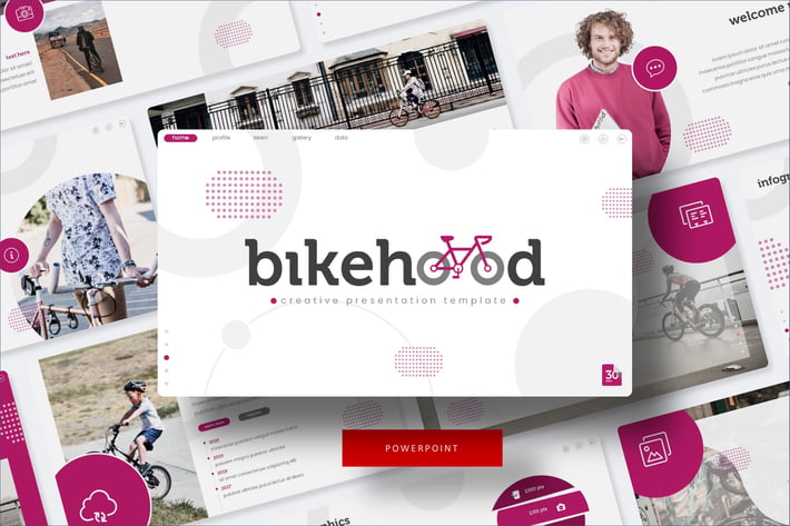 Bikehood - Powerpoint Template