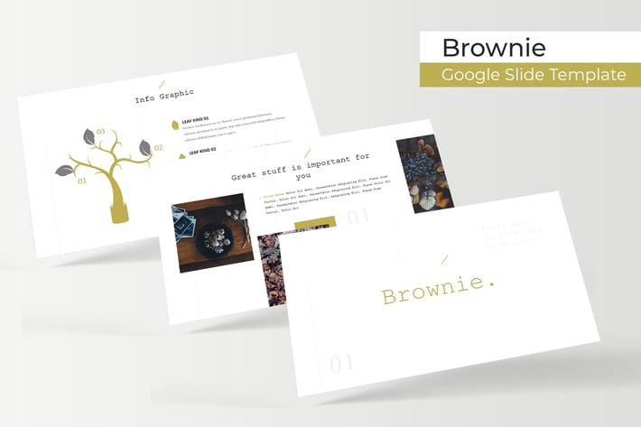 Brownie - Google Slide Template