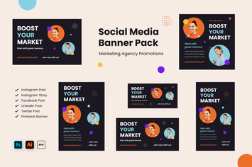 Marketing Social Media Banner | Ci
