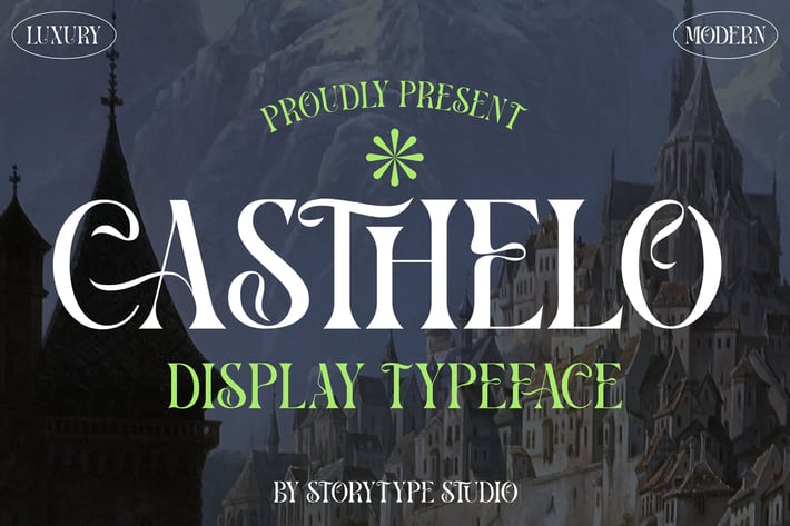 Casthelo Display Typeface Font