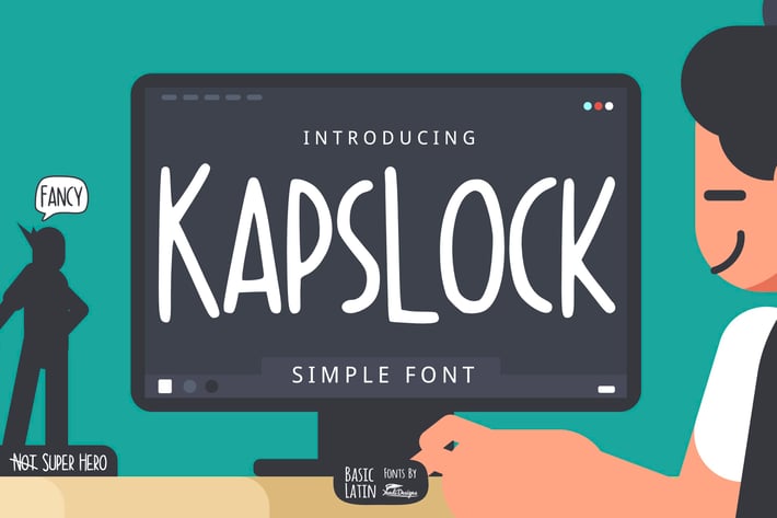 Kapslock Font