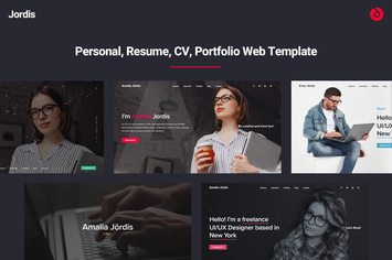 Personal, CV, Resume, Portfolio - Jordis